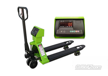 Pallet jack scales — representative equipment photo